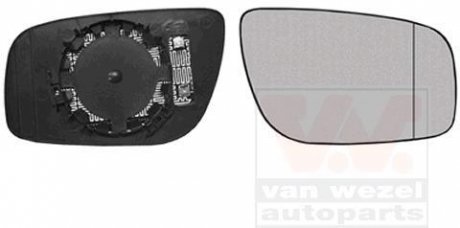 Стекло дзеркала (з підігрівом) MB E-class (W211) 00-09 (R) Van Wezel 3043838 (фото 1)
