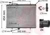 Радиатор охолодження P307/C4/C5 20HDi MT 03-(вир-во) Van Wezel 40002267 (фото 3)