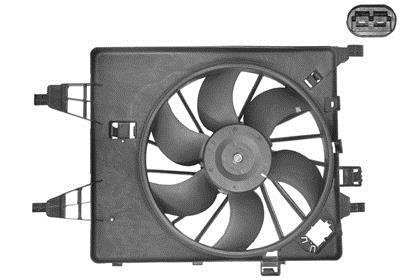 Вентилятор радиатора RENAULT KANGOO 08- (пр-во) Van Wezel 4312746 (фото 1)