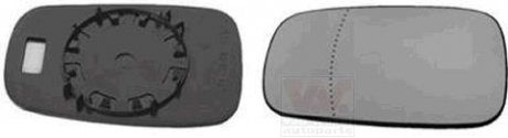 Скло дзеркала Renault Clio/Megane/Scenic 02- (L) Van Wezel 4327831 (фото 1)
