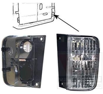 Ліхтар задній Opel Vivaro/Renault Trafic 01- (R) Van Wezel 4395930 (фото 1)