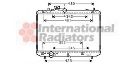 Радиатор охолодження Suzuki Swift 1.3-1.6 05- Van Wezel 52002083 (фото 1)