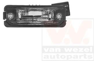 Фонарь подсветки номерного знака VAG Van Wezel 5894920 (фото 1)