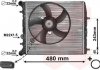 Радиатор охлаждения двигателя FABIA/POLO4 MT -AC 01- Van Wezel 76002013 (фото 2)