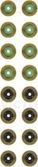 Комплект сальників клапана OPEL ASTRA K, ASTRA K/KOMBI, INSIGNIA B, INSIGNIA B COUNTRY, INSIGNIA B GRAND SPORT, MOKKA / MOKKA X 1.4/1.4CNG/1.5 06.15- VICTOR REINZ 12-10011-01 (фото 1)