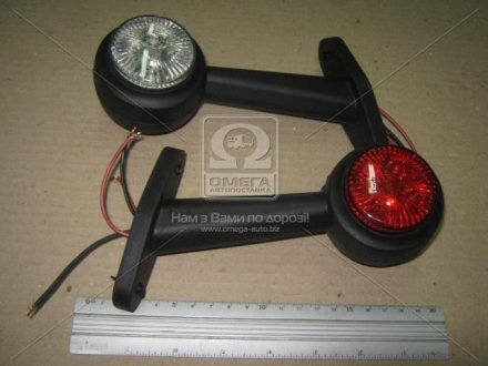 Фонарь LED габаритный правый, рожок прямой, 24В (Руслан-Комплект) Wassa (Руслан-Комплект) Ф-2.2П (фото 1)