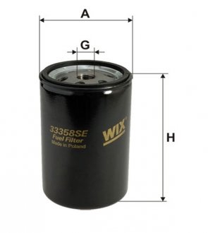 Фильтр топл. MAN (TRUCK) /PP845/2 (пр-во) WIX FILTERS 33358SE (фото 1)