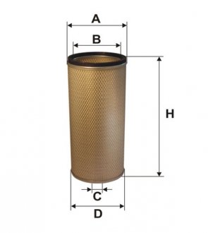 Фільтр повітряний /AM404W (вир-во -FILTERS) WIX FILTERS 42209E (фото 1)