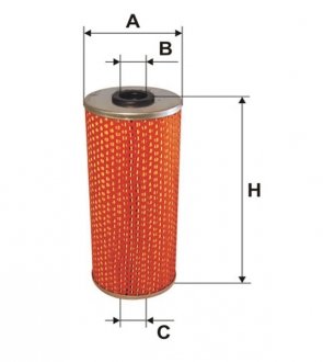 Фільтр масляний двигуна MB /OM513 (вир-во -FILTERS UA) WIX FILTERS 51063E (фото 1)