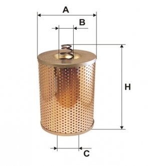 Фільтр масляний MB LK/LN2 OM357/OM356/OM366 84- WIX FILTERS 51073E (фото 1)