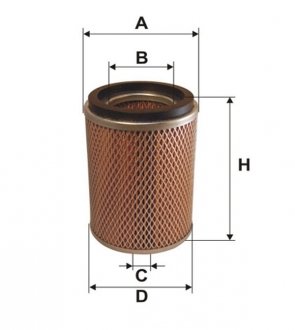 Фільтр повітряний /AM436/1 (вир-во -FILTERS) WIX FILTERS WA6112 (фото 1)