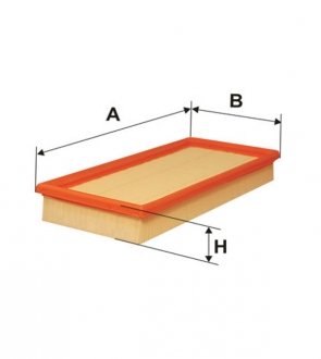 Фільтр повітряний AUDI 80 /AP003 (вир-во -FILTERS UA) WIX FILTERS WA6162 (фото 1)
