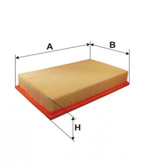 Фільтр повітряний MERCEDES /AP010 (вир-во -FILTERS UA) WIX FILTERS WA6172 (фото 1)
