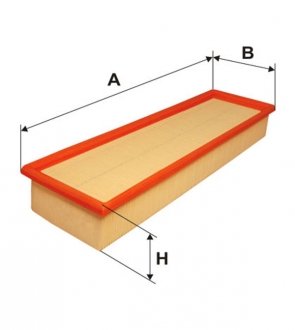 Фільтр повітряний OPEL, RENAULT /AP015 (вир-во -FILTERS UA) WIX FILTERS WA6178 (фото 1)