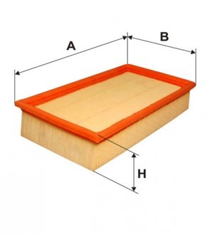 Фільтр повітряний BMW /AP026 (вир-во -FILTERS UA) WIX FILTERS WA6190 (фото 1)