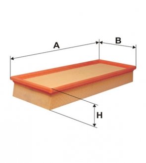 Фільтр повітряний BMW /AP032 (вир-во -FILTERS UA) WIX FILTERS WA6197 (фото 1)