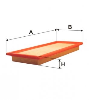 Фільтр повітряний FIAT AP039/ (вир-во -FILTERS UA) WIX FILTERS WA6201 (фото 1)