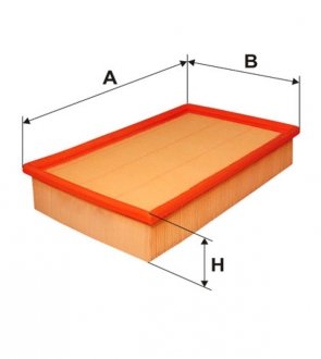 Фільтр повітряний SEAT /AP060 (вир-во -FILTERS UA) WIX FILTERS WA6225 (фото 1)