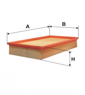Фільтр повітряний MB 210 /AP118/1 (вир-во -FILTERS UA) WIX FILTERS WA6297 (фото 1)