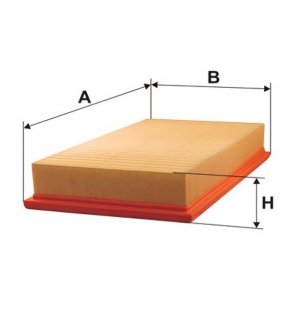 Фільтр повітряний /AP161 (вир-во -FILTERS UA) WIX FILTERS WA6348 (фото 1)