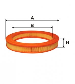 Фильтр воздушный BMW /AR210 (пр-во) WIX FILTERS WA6391 (фото 1)