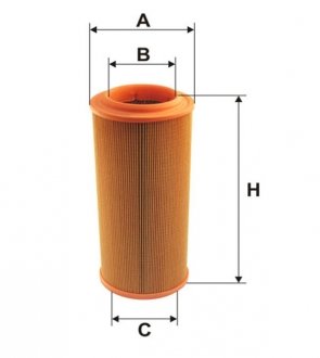 Фільтр повітряний VW LUPO, POLO /AR265/1 (вир-во -FILTERS) WIX FILTERS WA6445 (фото 1)