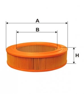 Фільтр повітряний ГАЗ (ЗМЗ 402) (3102-1109013) (вир-во -FILTERS UA) WIX FILTERS WA6484 (фото 1)