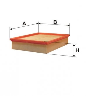 Фільтр повітряний /AP129/2 (вир-во -FILTERS) WIX FILTERS WA6552 (фото 1)