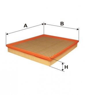 Фільтр повітряний RENAULT /AP137/1 (вир-во -FILTERS UA) WIX FILTERS WA6562 (фото 1)