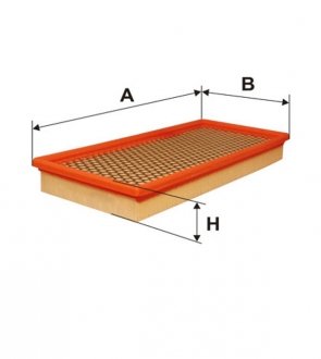 Фільтр повітряний MB /AP010/2 (вир-во -FILTERS) WIX FILTERS WA6580 (фото 1)