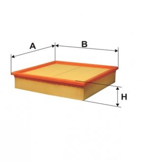 Фільтр повітряний OPEL OMEGA B /AP129 (вир-во -FILTERS UA) WIX FILTERS WA6621 (фото 1)