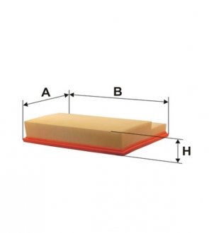 Фільтр повітряний MB C, CLK, ML /AP118/6 (вир-во -FILTERS UA) WIX FILTERS WA6663 (фото 1)