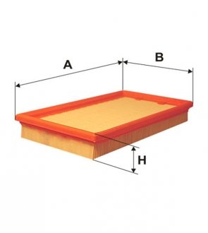 Фільтр повітряний /190/3 (вир-во -FILTERS) WIX FILTERS WA9550 (фото 1)