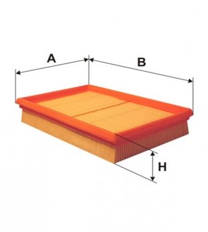 Фільтр повітряний /AP190/4 (вир-во -FILTERS) WIX FILTERS WA9551 (фото 1)