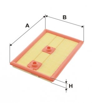 Фильтр воздушный VAG 1.2-1.4 TSI 13- (пр-во -FILTERS) WIX FILTERS WA9766 (фото 1)