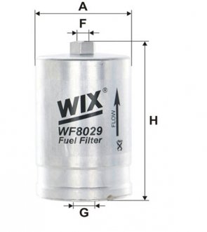 Фильтр топл. PEUGEOT, VOLVO /PP827 (пр-во) WIX FILTERS WF8029 (фото 1)