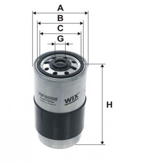 Фильтр топл. AUDI, VW /PP850 (пр-во) WIX FILTERS WF8056 (фото 1)