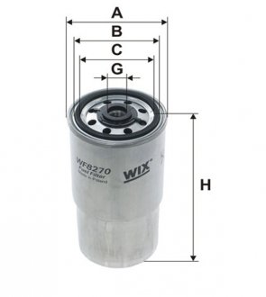 Фильтр топл. BMW E34 PP940/2/ (пр-во) WIX FILTERS WF8270 (фото 1)