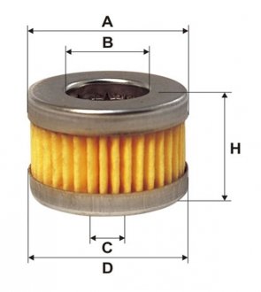 Фільтр палив. газ. обладнання LANDI /PM999/2 (вир-во -FILTERS) WIX FILTERS WF8342 (фото 1)