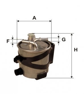 Фильтр топл. /980/6 (пр-во) WIX FILTERS WF8391 (фото 1)