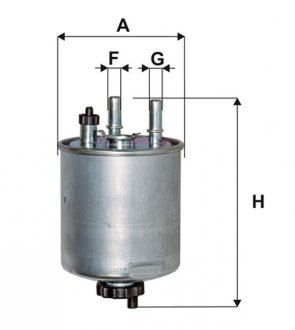 Фільтр палив. PP988/ (вир-во -FILTERS) WIX FILTERS WF8403 (фото 1)