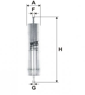 Фильтр топливный (пр-во) WIX FILTERS WF8411 (фото 1)