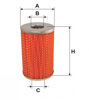 Фильтр масляный двигателя /OM506 (пр-во) WIX FILTERS WL7019 (фото 1)