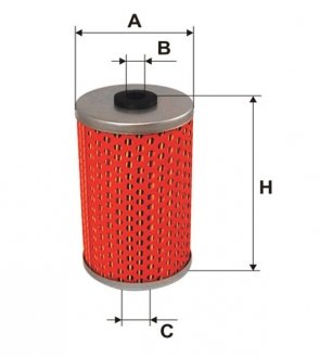 Фильтр масляный двигателя MB W123 /OM510 (пр-во) WIX FILTERS WL7024 (фото 1)