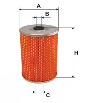 Фільтр масляний двигуна /OM511 (вир-во -FILTERS) WIX FILTERS WL7025 (фото 1)