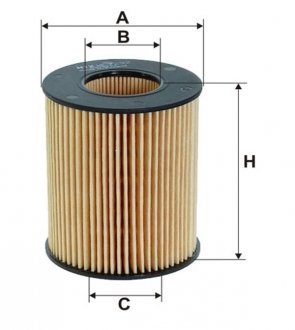 Фильтр масляный двигателя FORD MONDEO /OE665 (пр-во) WIX FILTERS WL7292 (фото 1)