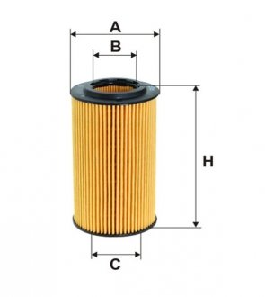 Фільтр масляний двигуна MB (вир-во -FILTERS) WIX FILTERS WL7470 (фото 1)