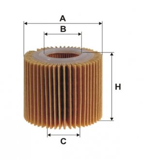 Фільтр масляний двигуна /OE685/3 (вир-во -FILTERS) WIX FILTERS WL7473 (фото 1)